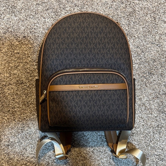 Michael Kors Brown Mini Backpack - Picture 1 of 5